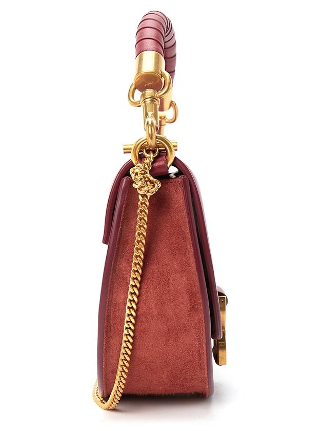 Marcie Chain Flap Shoulder Bag Red - CHLOE - BALAAN 4