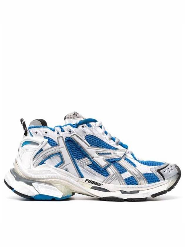 Runner Low Top Sneakers Blue - BALENCIAGA - BALAAN 3