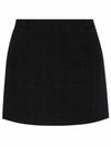 Women's Tweed A-Line Skirt Black - A.P.C. - BALAAN 2