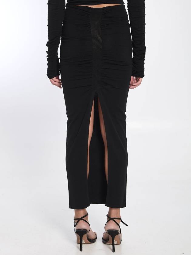 Ruched long skirt - ALEXANDER WANG - BALAAN 4