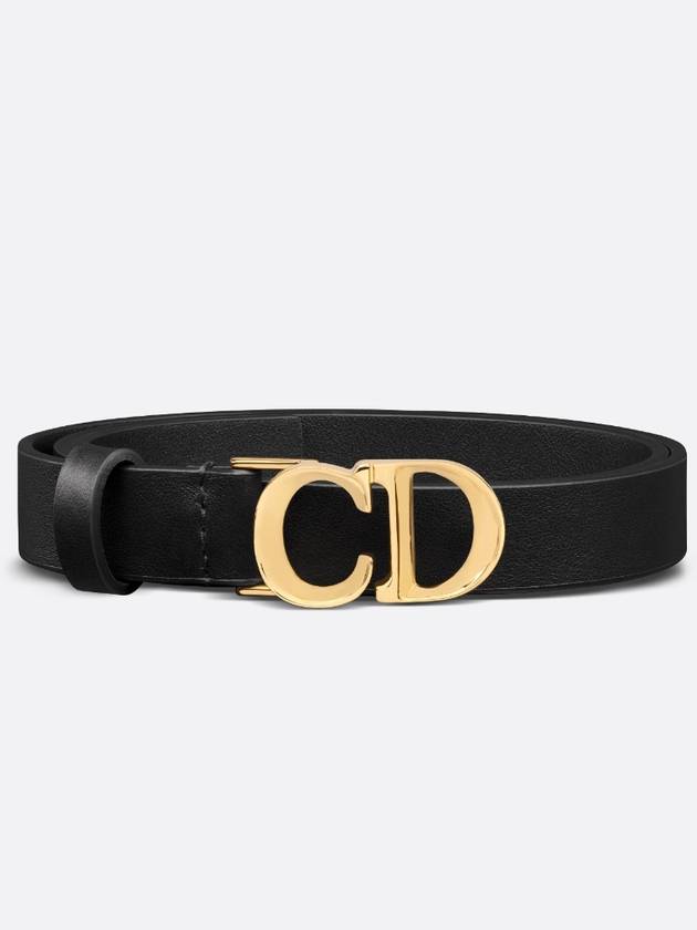 C'est 20MM Leather Belt Black - DIOR - BALAAN 3