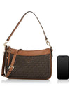 Jet Set Medium Logo Shoulder Bag Brown - MICHAEL KORS - BALAAN 7