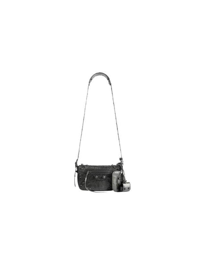 Le Cagole XS Flap Cross Bag Steel Grey - BALENCIAGA - BALAAN 2