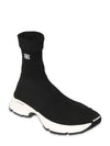 Men's Speedrunner 30 High Top Sneakers Black - BALENCIAGA - BALAAN 4