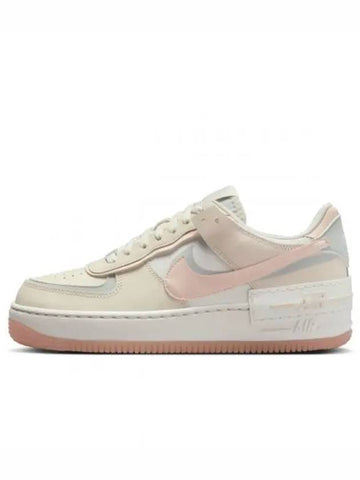 Air Force 1 Shadow Women s Sneakers DZ1847 105 Coconut Milk CRIMSON TT LT Silver Sail GUAVA ICE 663661 - NIKE - BALAAN 1