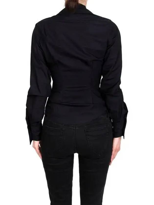 Drunken Logo Shirt Black - VIVIENNE WESTWOOD - BALAAN 3