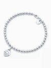 Tiffany Heart Tag Bead Bracelet 4mm Blue Women - TIFFANY & CO. - BALAAN 2