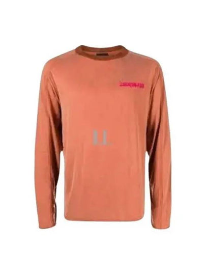 Le Jao Logo Print Cupro Long Sleeved T-shirt Red - JACQUEMUS - BALAAN 2