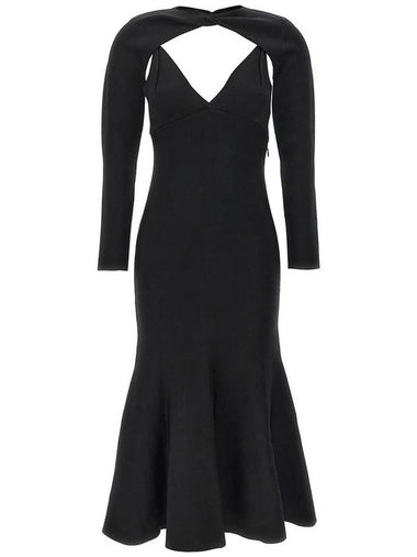 Roland Mouret Stretch Knit Midi Dress - ROLAND MOURET - BALAAN 1