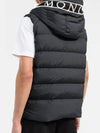 Cardamine Cardamine Logo Patch Padded Vest Black - MONCLER - BALAAN 5