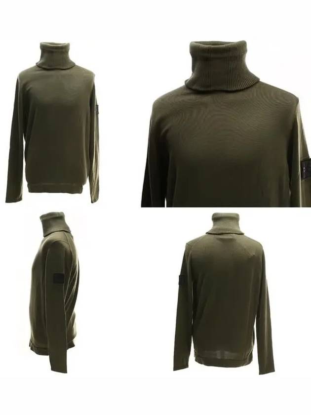 Shadow Project Wappen Turtleneck Knit 7119506A2 V0054 - STONE ISLAND - BALAAN 7