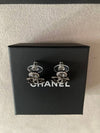 CC logo earrings crystal point earrings silver ABB700 - CHANEL - BALAAN 8