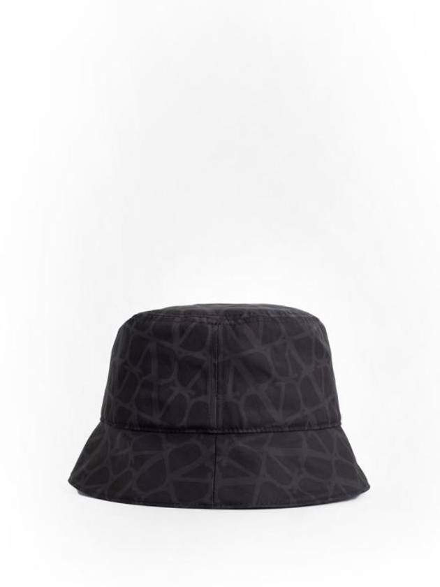 Toile Iconographe Bucket Hat Brown - VALENTINO - BALAAN 1