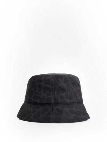 Toile Iconographe Bucket Hat Brown - VALENTINO - BALAAN 1