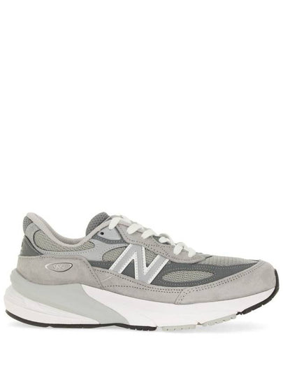 990v6 Castlerock Low Top Sneakers Grey - NEW BALANCE - BALAAN 2