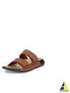 Women's 2nd Cozmo Slippers Brown - ECCO - BALAAN 2