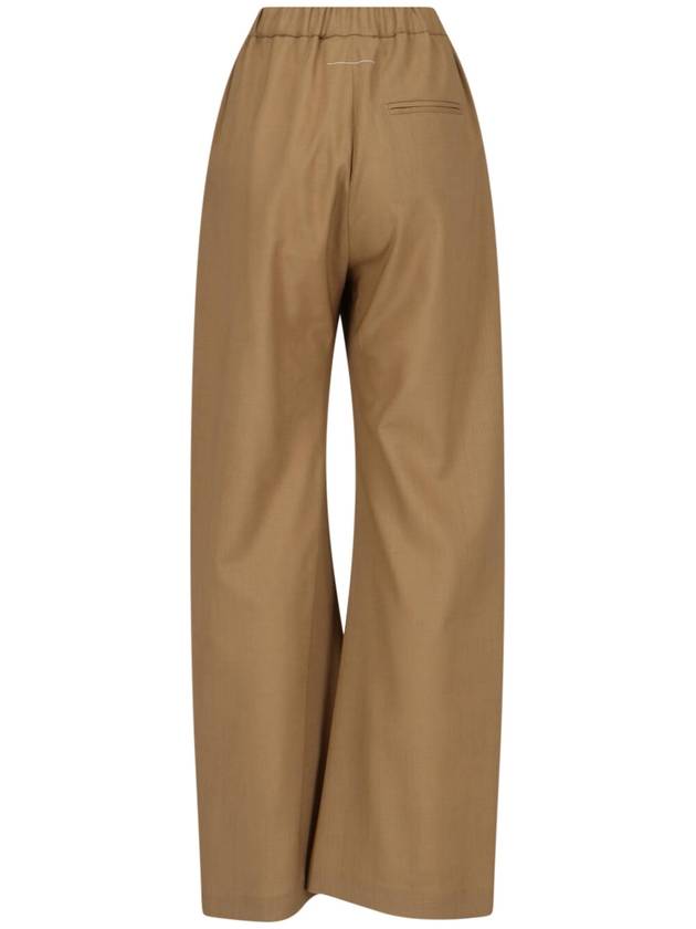 MM6 Maison Margiela Trousers Brown - MAISON MARGIELA - BALAAN 2