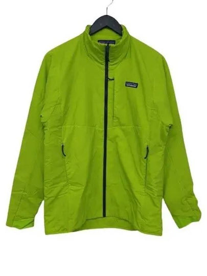 Nano Air Logo Patch Zip-up Jacket Green - PATAGONIA - BALAAN 2