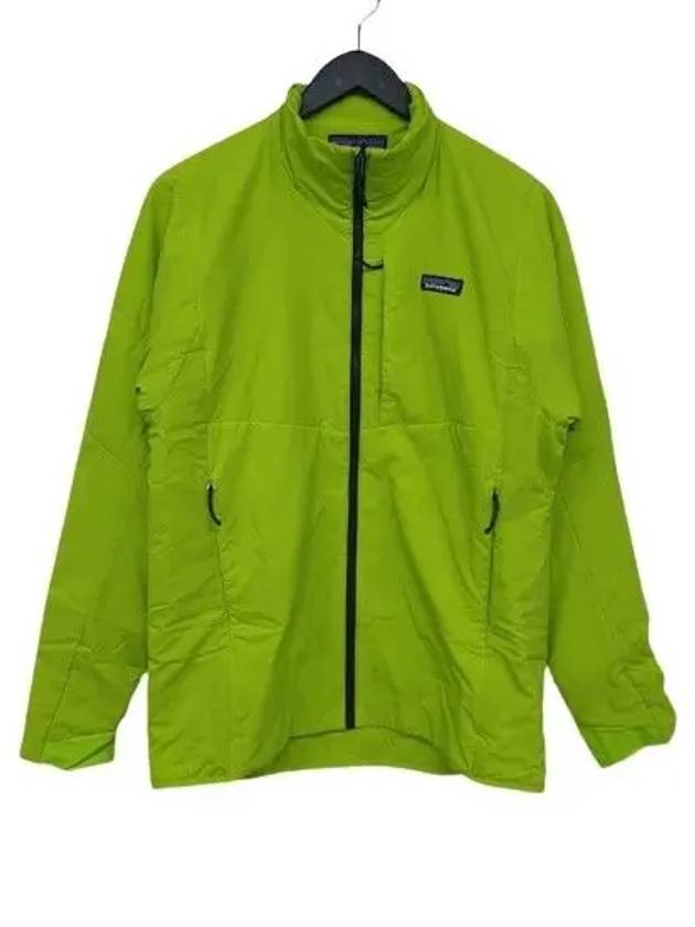 Nano Air Logo Patch Zip-up Jacket Green - PATAGONIA - BALAAN 2