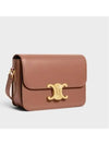 Teen Triomphe Shiny Calfskin Cross Bag Bronze - CELINE - BALAAN 3