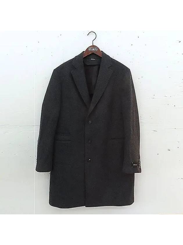 Smith Market Used Luxury Zegna Dark Coat Men s Clothing - ERMENEGILDO ZEGNA - BALAAN 1