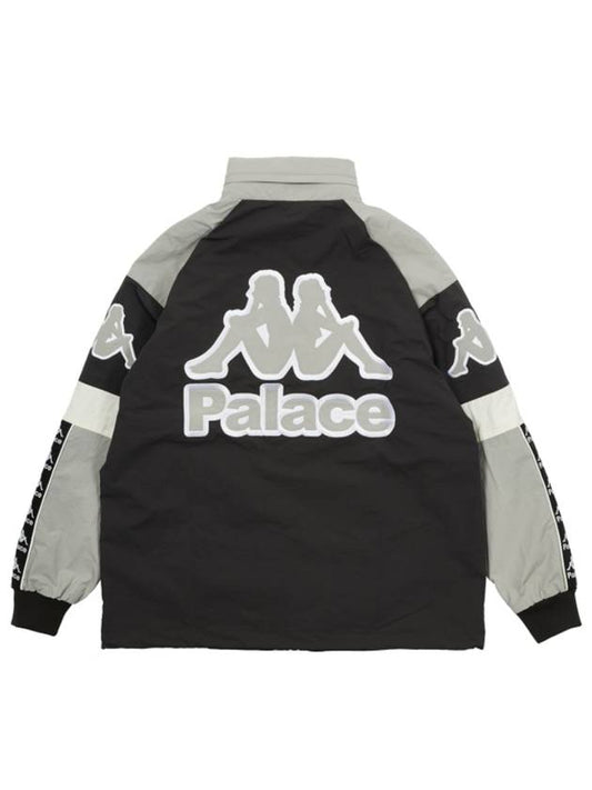 x Kappa Warm Up Jacket Black Kappa Warm Up Jack - PALACE - BALAAN 1