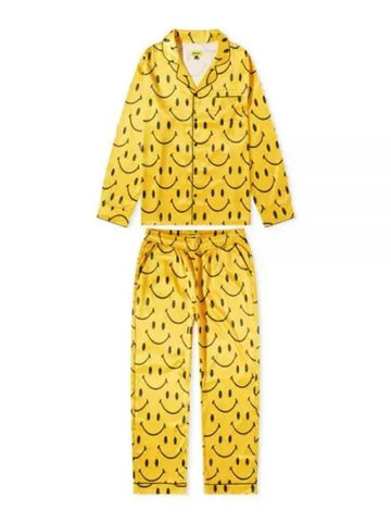 360001039 YELLOW Smiley Pajama Set - MARKET - BALAAN 1