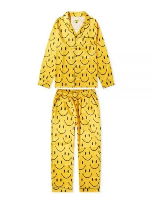 360001039 YELLOW Smiley Pajama Set - MARKET - BALAAN 1