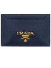 Vitello Saffiano gold logo card wallet 1MC208 - PRADA - BALAAN 3