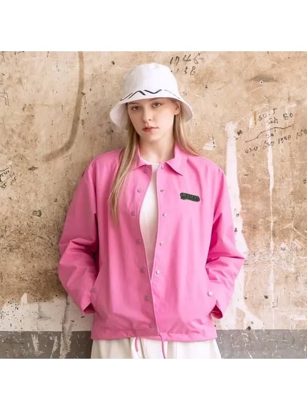 Golf Tennis Coach Jacket Jumper Pink - AVAVE - BALAAN 2