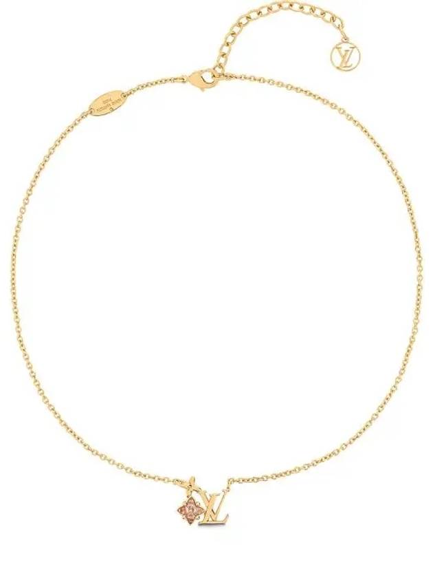 Loulougram Necklace Gold - LOUIS VUITTON - BALAAN 2