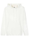 Graphic Logo Print Cotton Hoodie White - MAISON MARGIELA - BALAAN 2