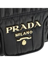 Goffre Leather Chain Shoulder Bag Black - PRADA - BALAAN 8