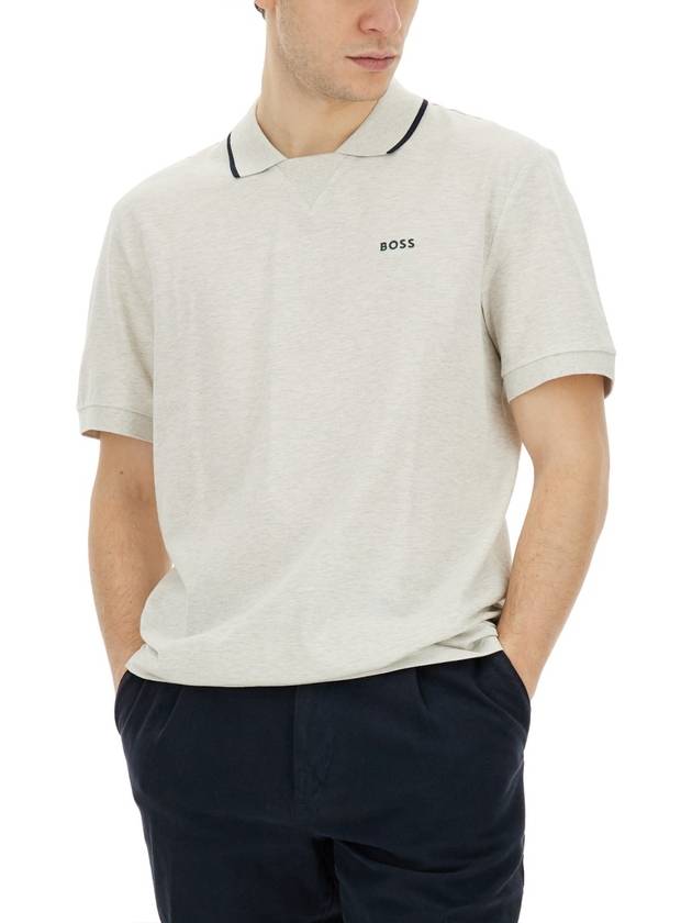 POLO WITH LOGO - HUGO BOSS - BALAAN 4