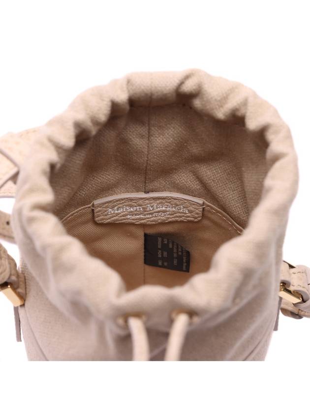 5AC Micro Bucket Bag Beige - MAISON MARGIELA - BALAAN 7