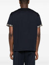 Reversible Cotton Short Sleeve T-Shirt Navy - BOTTEGA VENETA - BALAAN 3