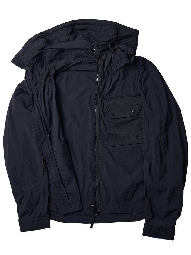 Pocket Hooded Jacket Black - TEN C - BALAAN 10