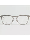 Glasses Frame 0214 R81 Matte Silver Light Metal Frame - DIOR - BALAAN 3