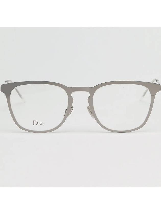 Glasses Frame 0214 R81 Matte Silver Light Metal Frame - DIOR - BALAAN 3