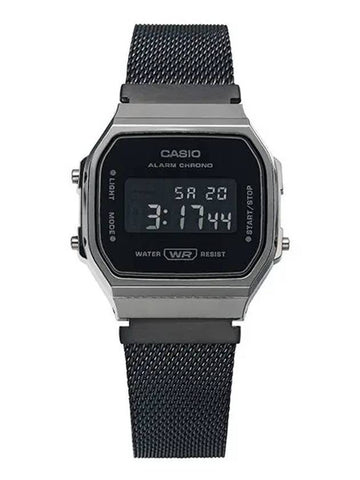 Watch A168WEMB 1BDF Vintage Retro Digital Men's Metal Watch Women's Metal Watch - CASIO - BALAAN 1