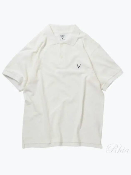 South to West Eight Polo Shirt Cotton Pique OT614 A Short Sleeve T - SOUTH2 WEST8 - BALAAN 1