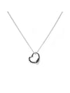 Elsa Peretti Open Heart 16MM Necklace Silver - TIFFANY & CO. - BALAAN 1