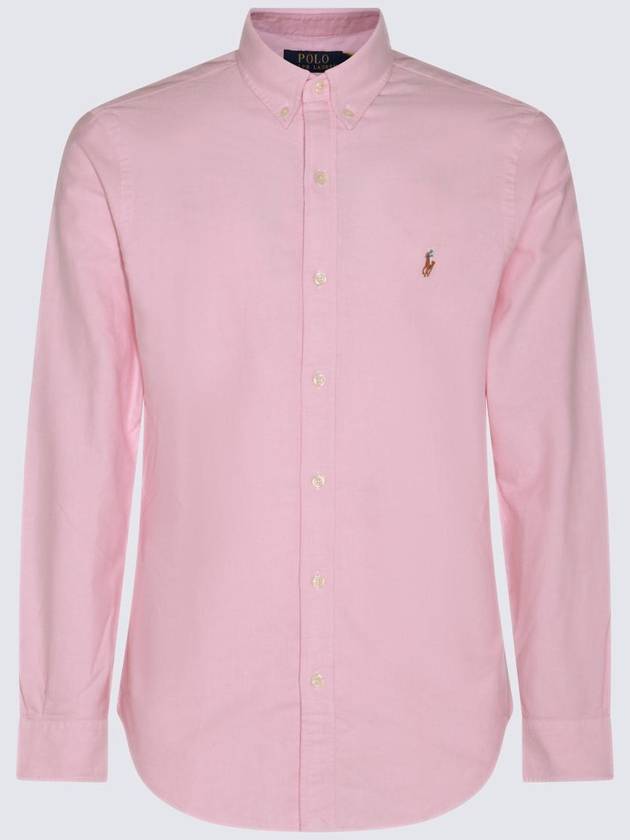 Men's Slim Fit Long Sleeve Shirt Pink - POLO RALPH LAUREN - BALAAN 2