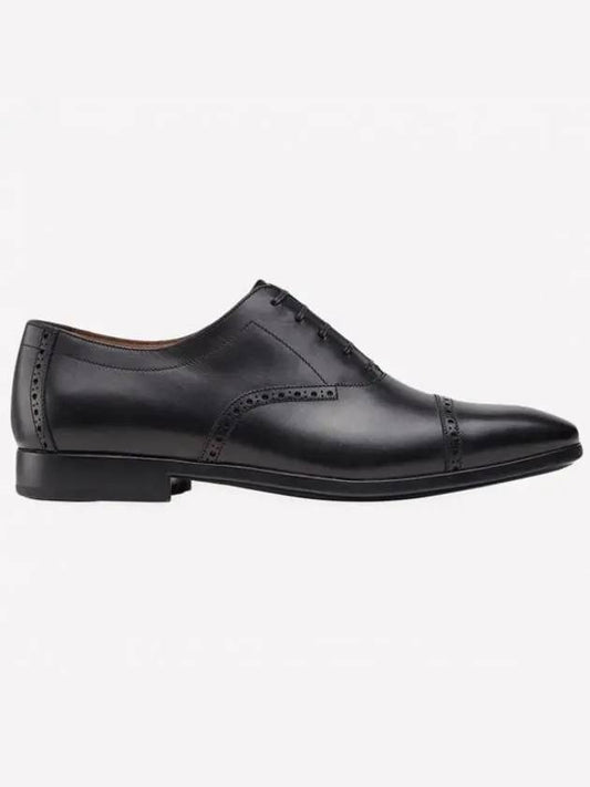 Men's Rain Toe Oxford Black - SALVATORE FERRAGAMO - BALAAN 2