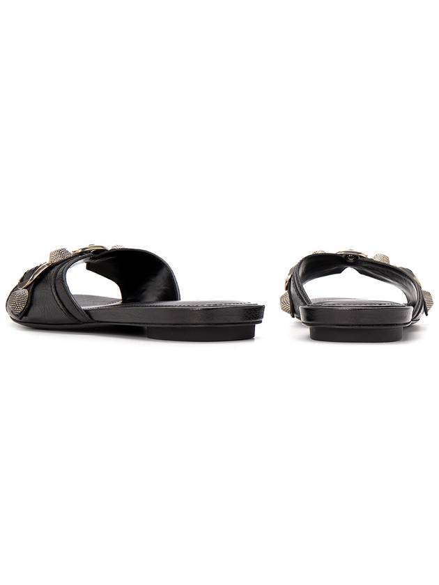 Cagole Flat Slipper Black - BALENCIAGA - BALAAN 7