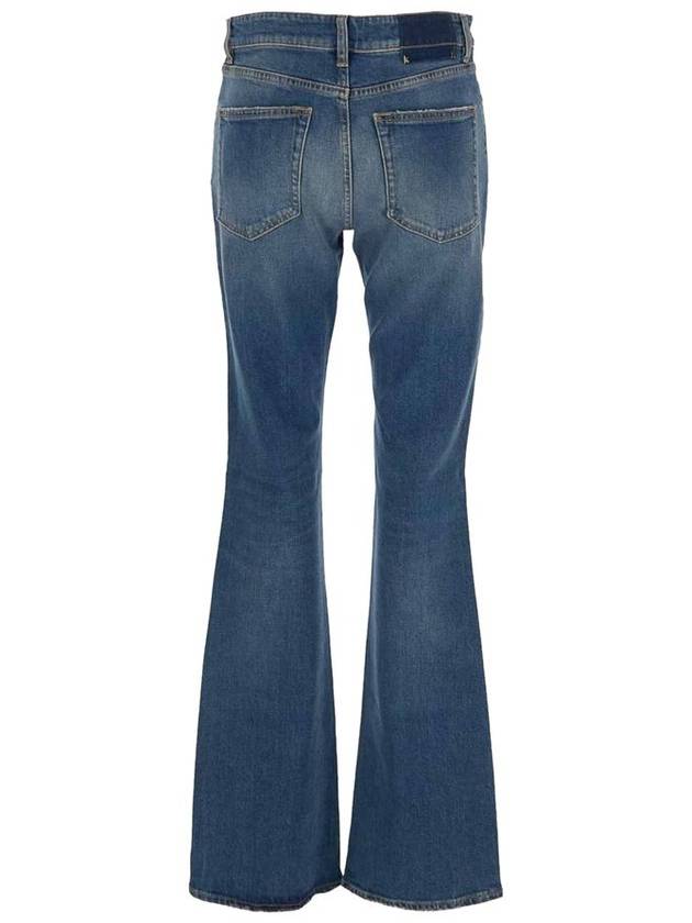 Journey Wide Leg Denim Jeans Blue - GOLDEN GOOSE - BALAAN 3