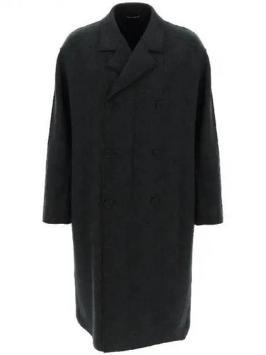 Dior double breasted wool overcoat - DIOR - BALAAN 1