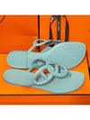 Women's Ezeri Sandals Jelly Shoes Mint - HERMES - BALAAN 5