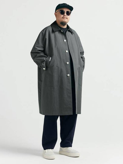 Good Weather Wide Coat Gray - BOOVOOM - BALAAN 2