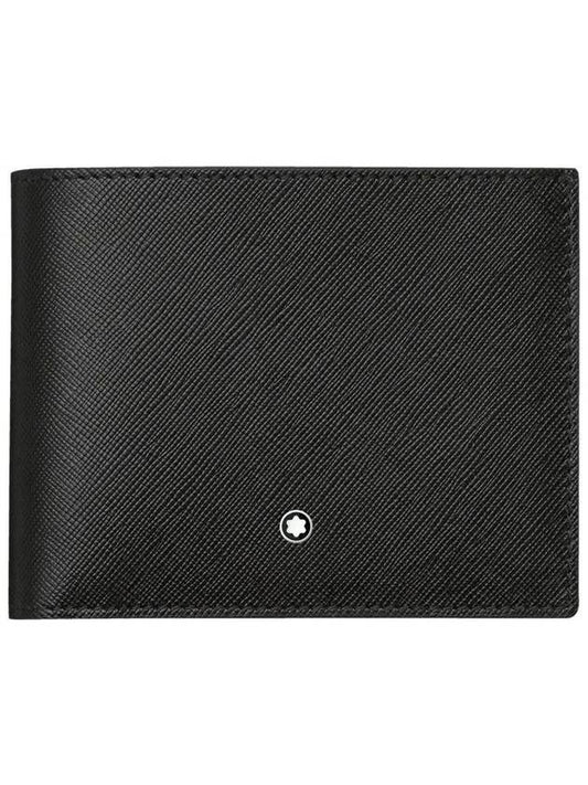 Sartorial 2 View Pocket Half Wallet Black - MONTBLANC - BALAAN 1